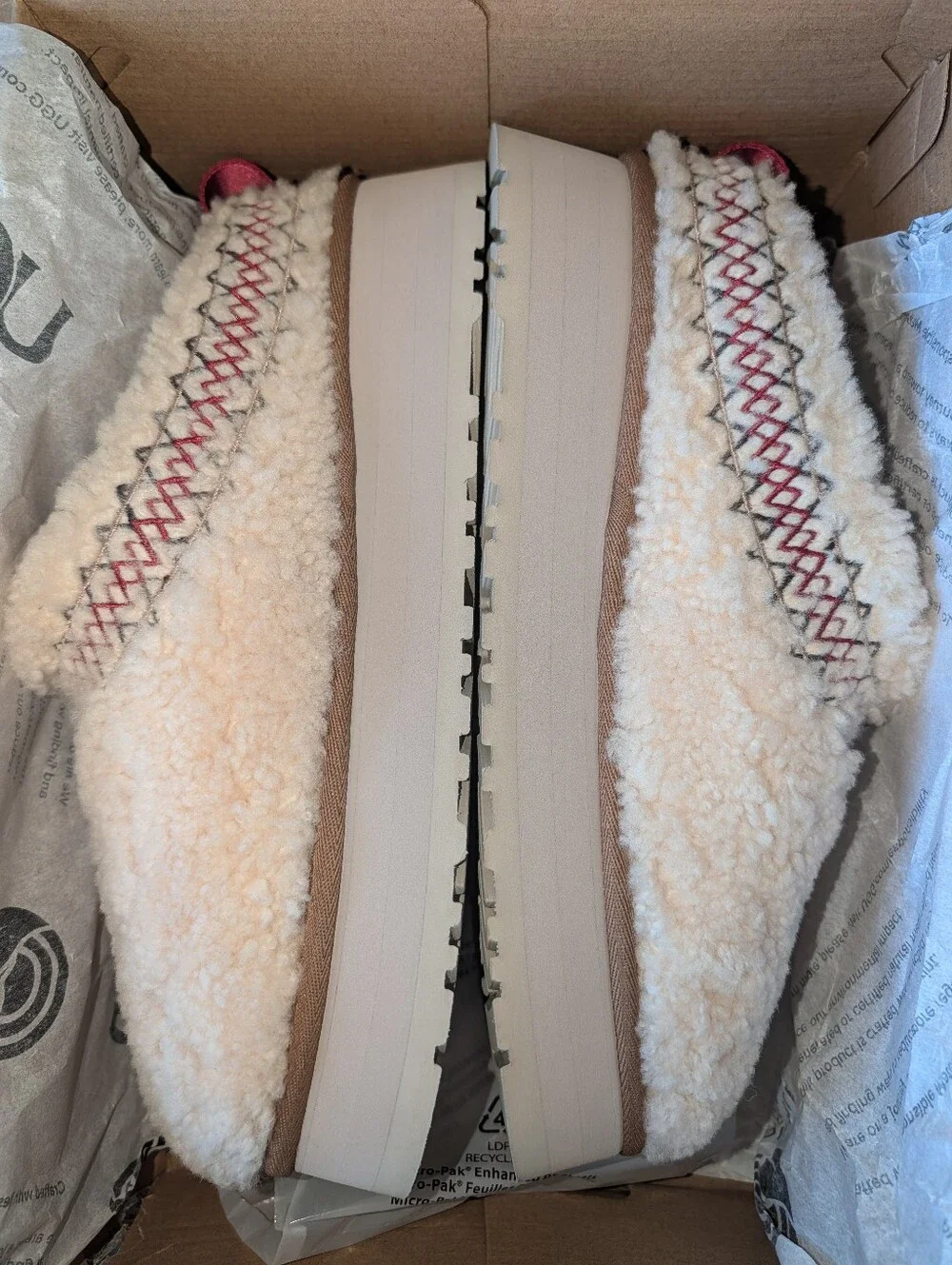 UGG Tazz Heritage Braid Slippers